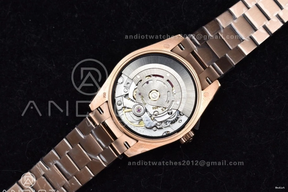 Full MOP 31 RG Sporty Sytle Diamond 551 Dial Case GSF Bracelet President On DateJust 278275 Ladies 316L Steel and 0704